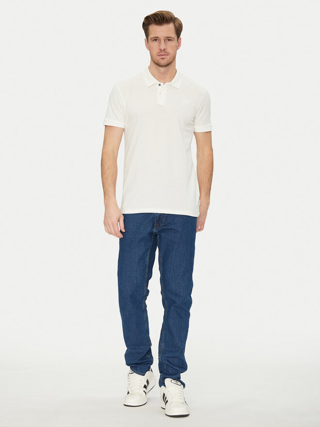 Blend Blend Поло 20717857 Білий Regular Fit