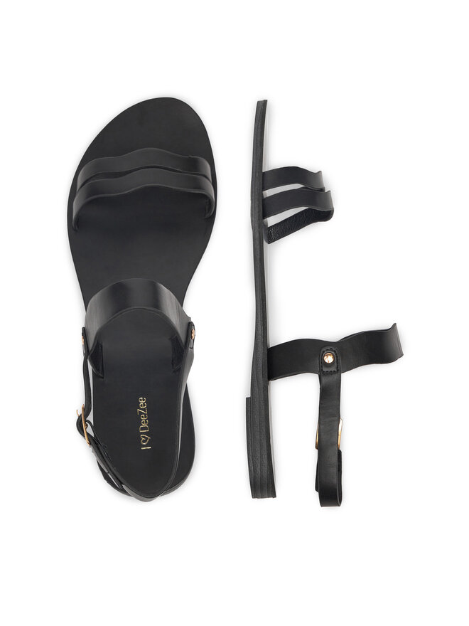 DeeZee Sandales DeeZee E6720-101 Melns