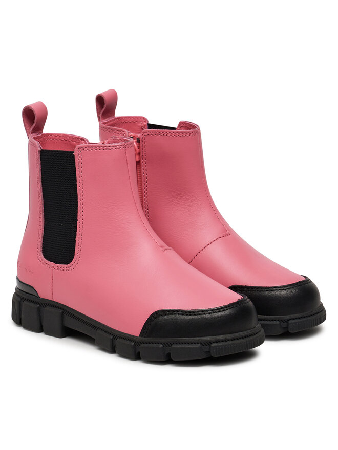 Clarks Csizma Clarks Evyn Chelsea K. 26179042 Rózsaszín