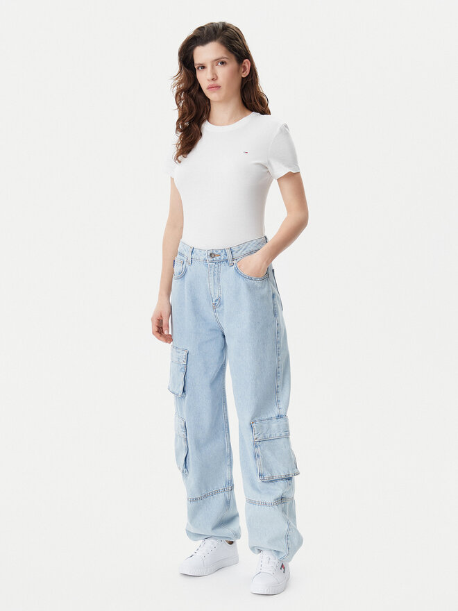 Tommy Jeans Tommy Jeans Set 2 majice DW0DW21366 Šarena Slim Fit