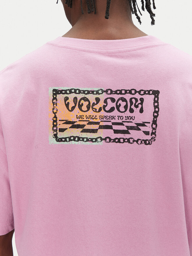Volcom Volcom Marškinėliai Filip Rygalski A4312506 Rožinė Loose Fit
