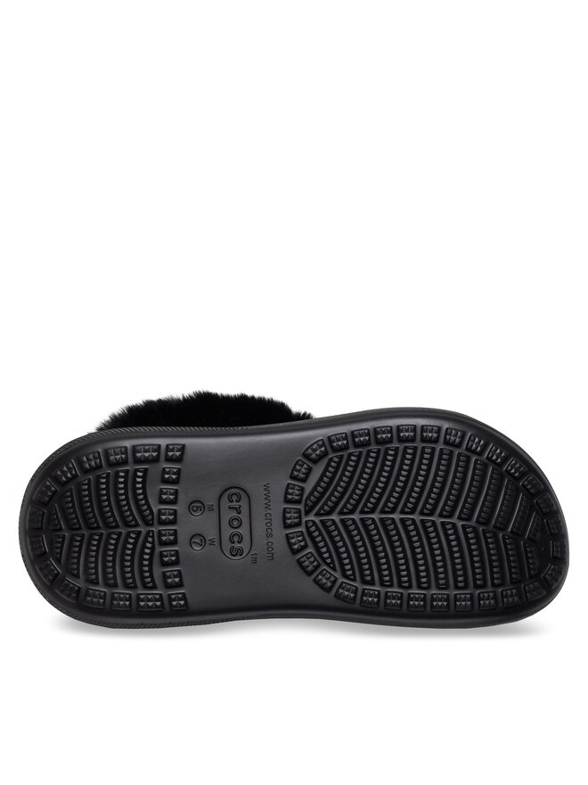 Crocs Pantofole Crocs Crocs Furever Crush Crystal Glitter 208974 Nero
