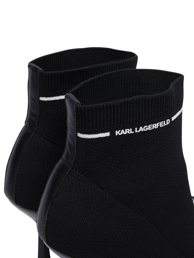 KARL LAGERFELD Ботильйони KARL LAGERFELD Pandara KL31341 Чорний