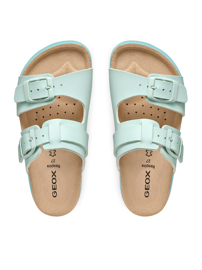 Geox Šľapky Geox J Bubblebow G J55MYB 000BC C3003 S Modrá