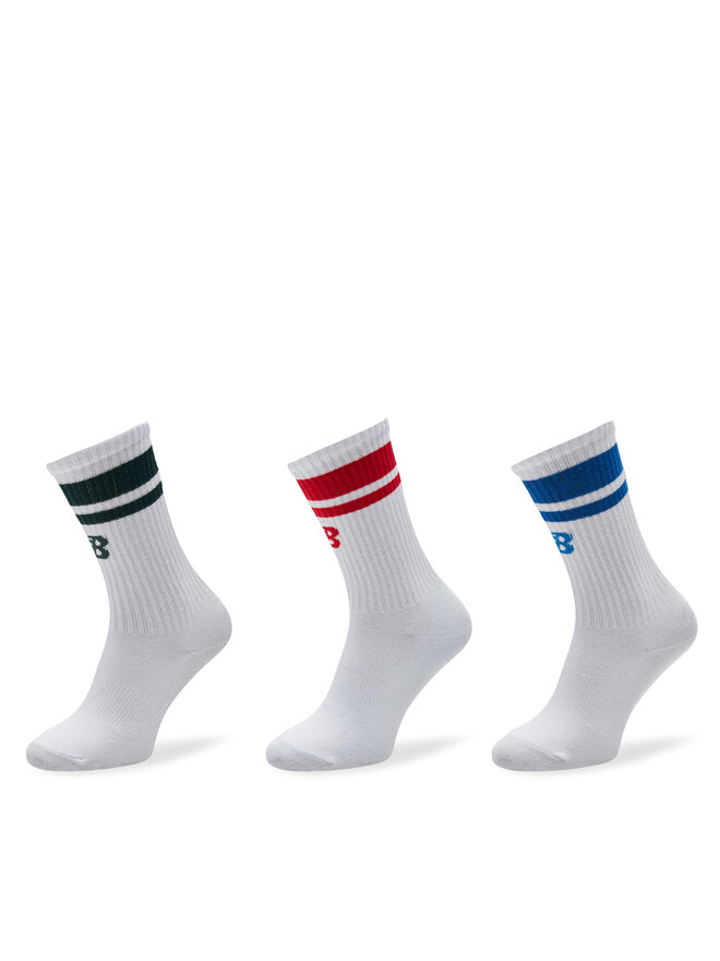 New Balance 3er-Set hohe Herrensocken New Balance LAS32163AS5 Weiß