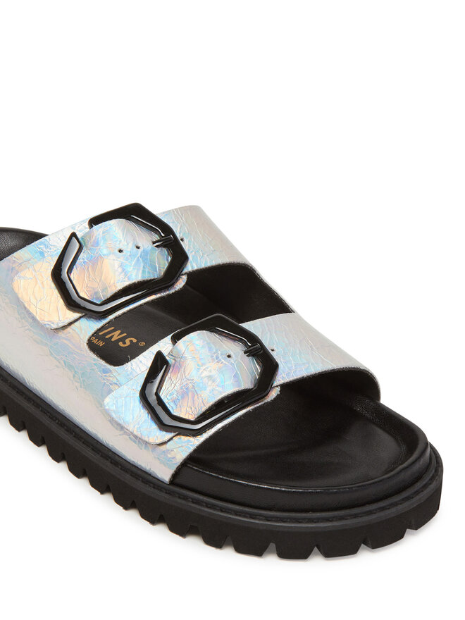 Genuins Шльопанці Genuins Galia G106279 Срібний