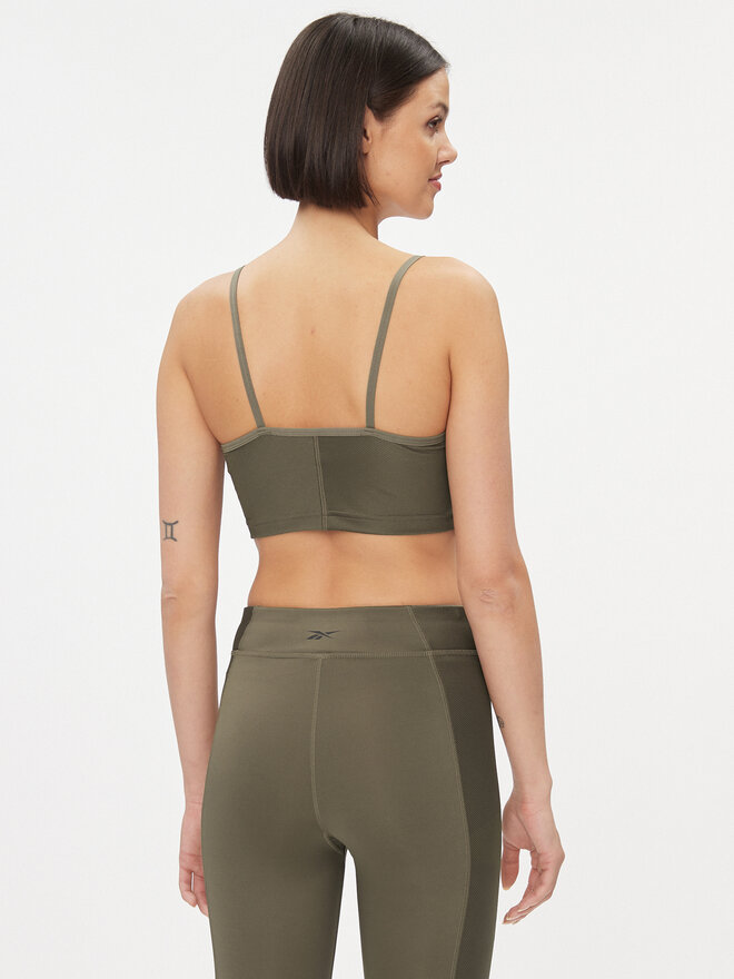 Reebok Reebok Felső Yoga Performance IM4045 Zöld Fitted Fit
