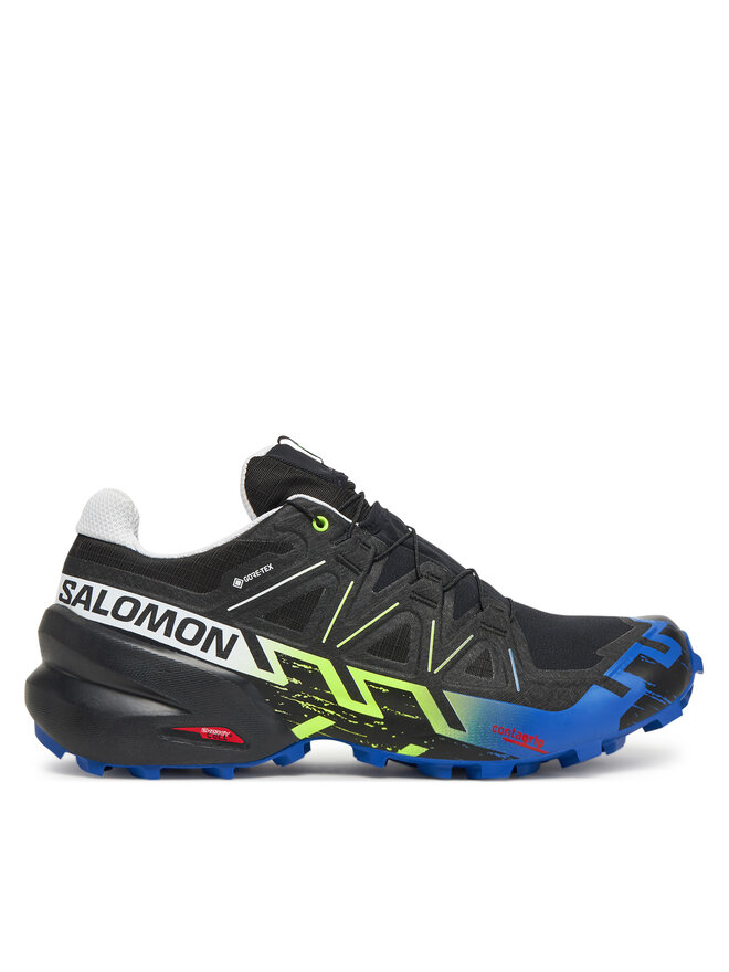 Salomon Pantofi pentru alergare Salomon Speedcross 6 Gore-Tex Fan Fire L47832200 Negru