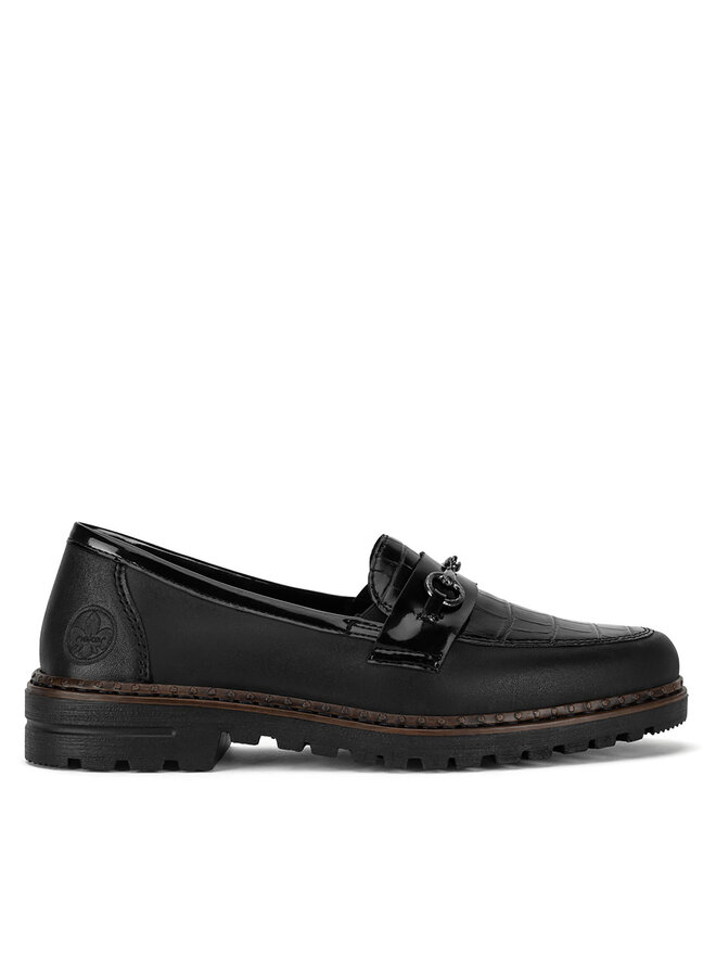 Rieker Slipper Rieker 54862-01 Schwarz