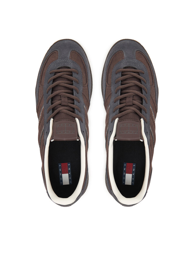 Tommy Jeans Sneakers Tommy Jeans The Greenwich Edge Suede EM0EM01662 Braun