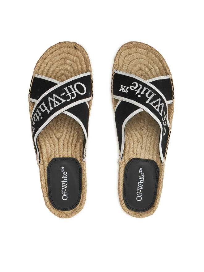 Off-White Espadrile Off-White OWIB012S23FAB0011001 Črna