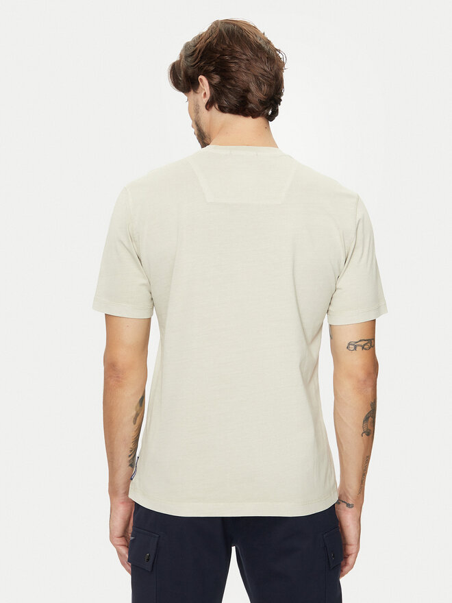 Aeronautica Militare Aeronautica Militare Camiseta 242TS2302J652 Beis Regular Fit