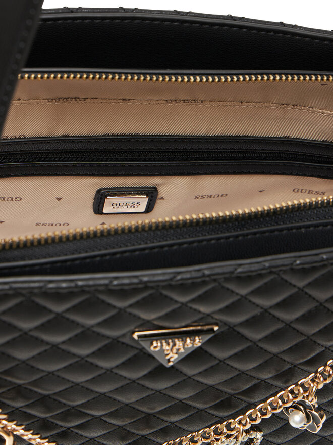 Guess Τσάντα Guess Everlee HWEG86 79250 Μαύρο