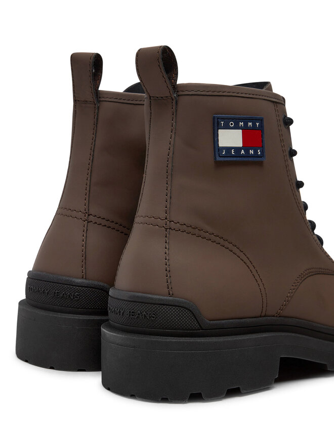 Tommy Jeans Pohodni čevlji Tommy Jeans EM0EM01447 Rjava