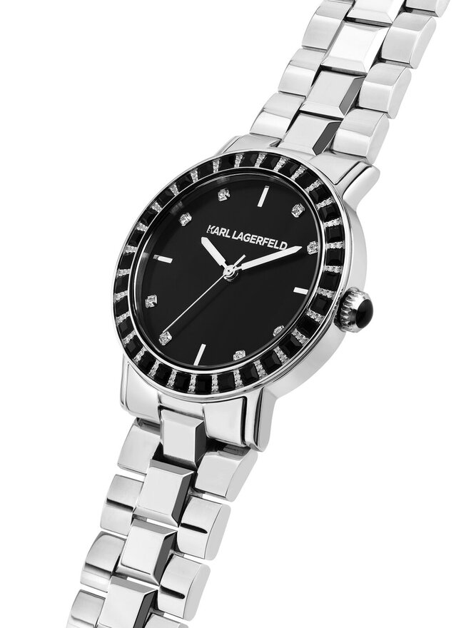 KARL LAGERFELD Ρολόι KARL LAGERFELD R0553100510 Ασημί