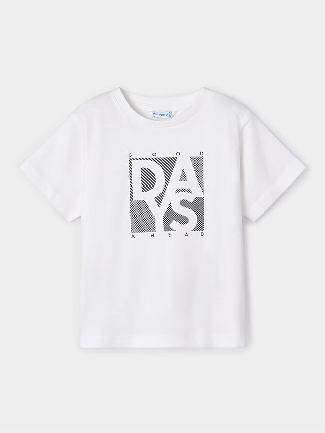 Mayoral Mayoral Camiseta 170 Blanco Regular Fit