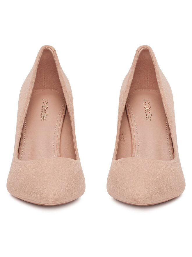 DeeZee Czółenka DeeZee DZ0010 LIGHT PINK SU Różowy