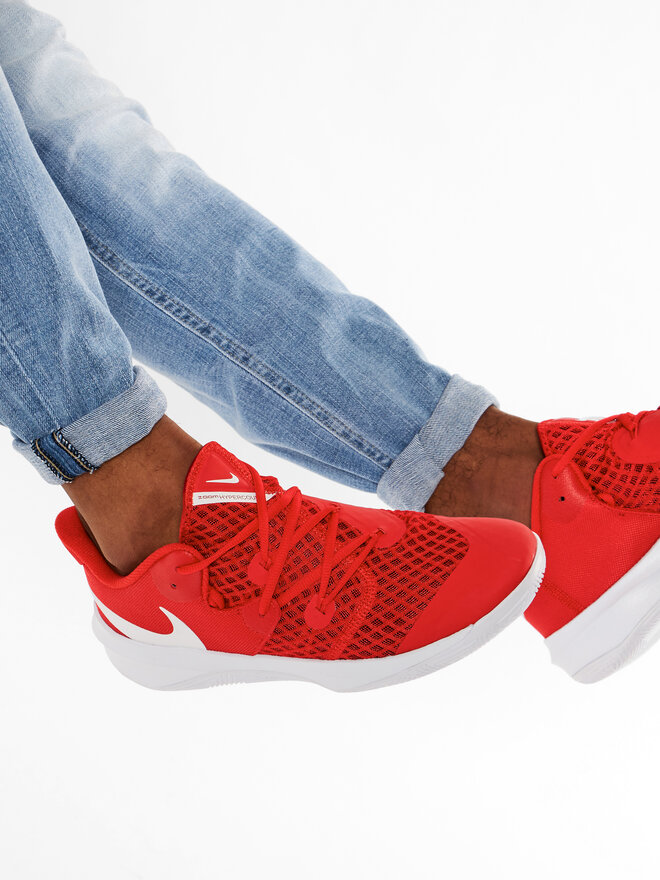 Nike Zapatillas de fútbol sala Nike Zoom Hyperspeed Court CI2964 610 Rojo