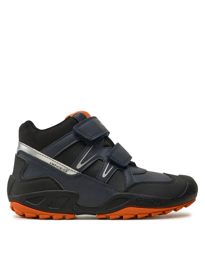 Geox Gležnjarji Geox Jr New Savage B Abx J261WA 0MEFU C0659 D Mornarsko modra