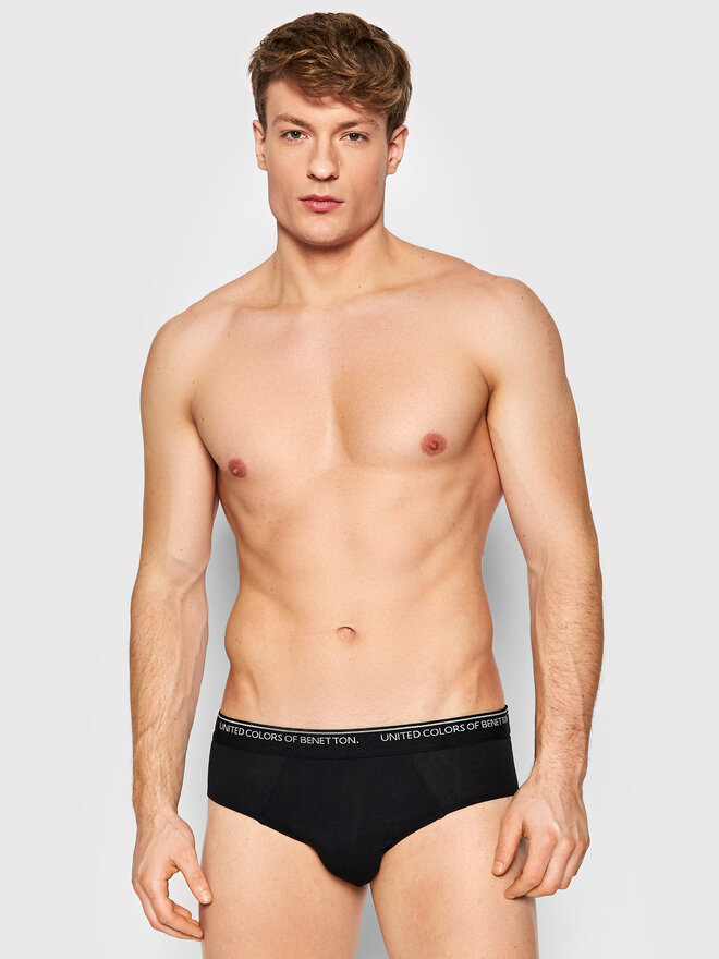 United Colors Of Benetton United Colors Of Benetton Slip 3OP82S18N Crna