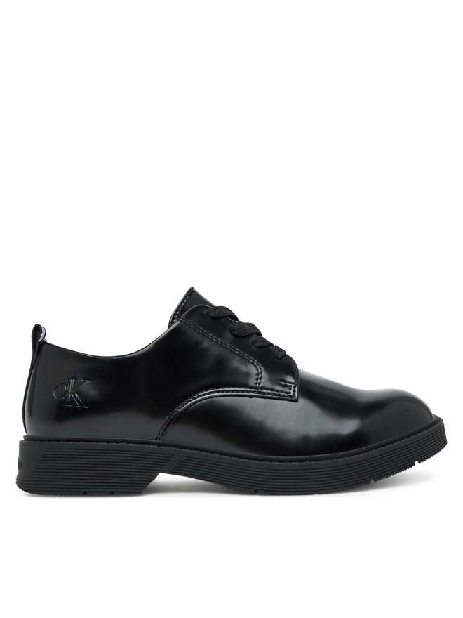 Calvin Klein Оксфорди Calvin Klein Low Cut Lace-Up Shoe V3X4-83182-1453 D Чорний