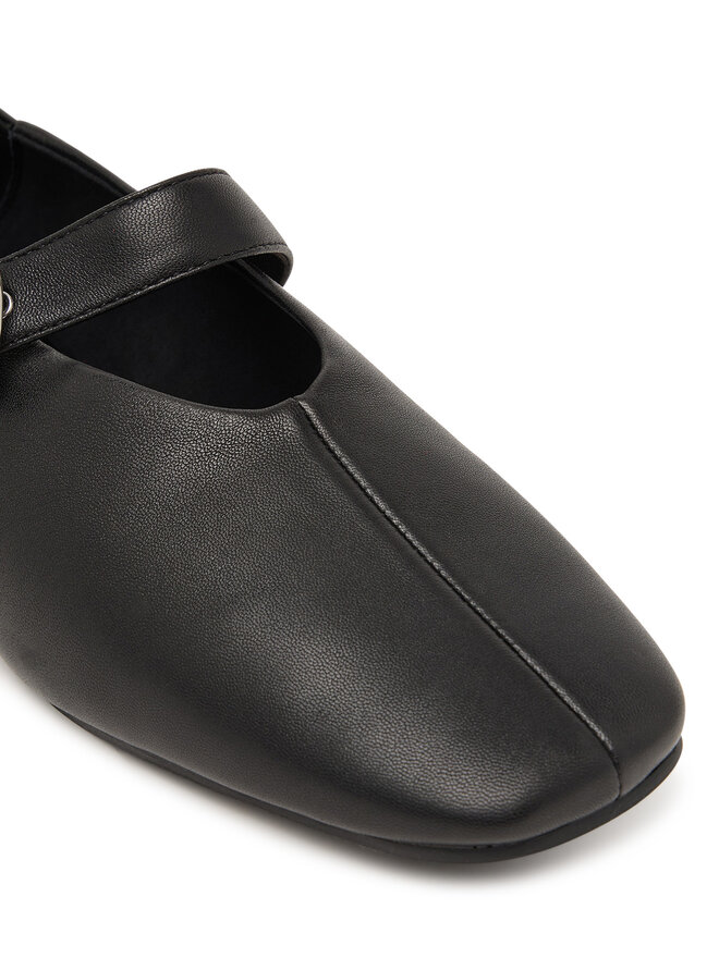 Tommy Jeans Ballerinas Tommy Jeans Tjw Ballerina Nappa Leather EN0EN03043 Schwarz