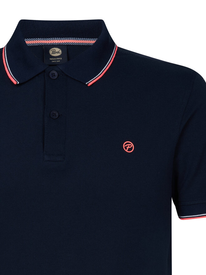 Petrol Industries Petrol Industries Polo M-ROS-POL003 Azul marino Regular Fit