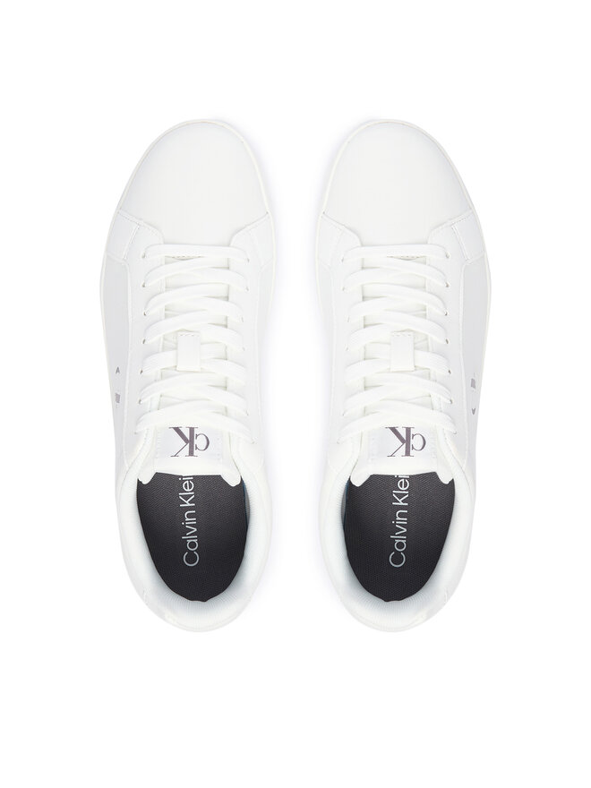Calvin Klein Sneakers Calvin Klein 3 Cupsole Derby Pu Tmb HM0HM02331 Weiß
