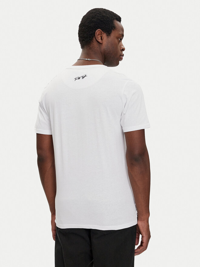 Brave Soul Brave Soul Camiseta MTS-149CHAPEL Blanco Regular Fit