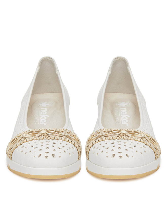 Rieker Ballerinas Rieker CEO-L3062-80 Weiß