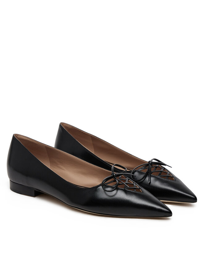 MALONE SOULIERS Balerina MALONE SOULIERS Hedy Flat 10-4 Fekete