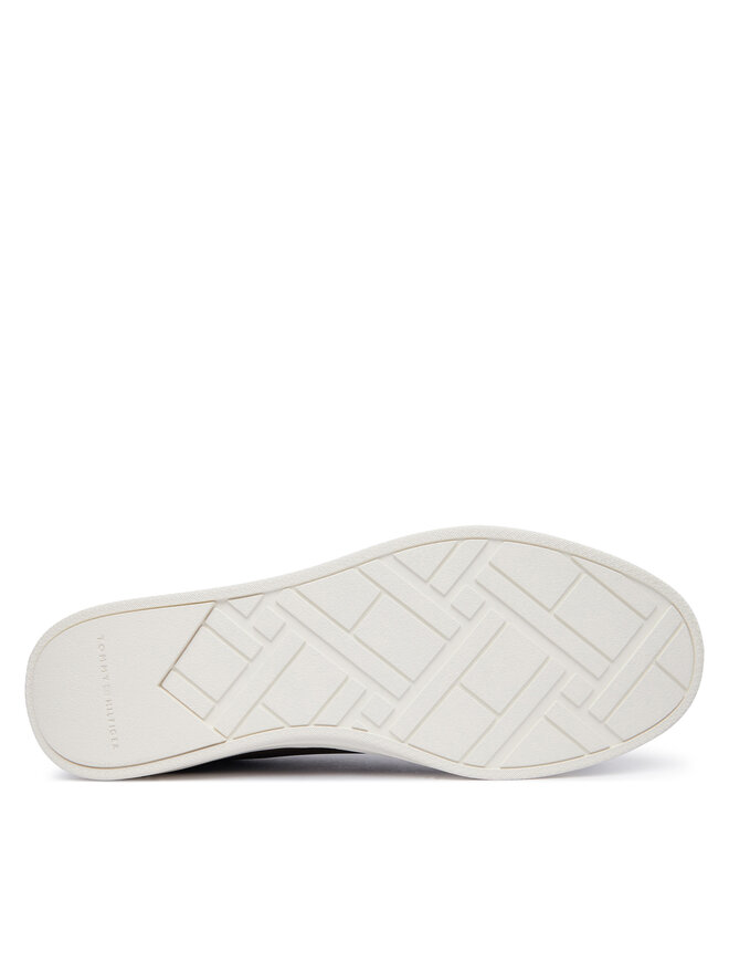 Tommy Hilfiger Sneakers Tommy Hilfiger Th Lo Lux Lth Sneaker FM0FM05996 Braun