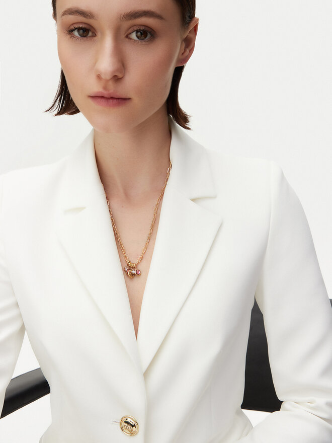 Guess Колие Guess JUBN05 094JW Златист