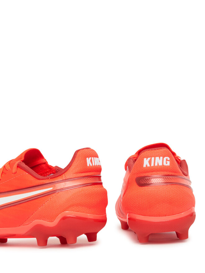 Puma Futbalové topánky Puma King Match Fg/Ag Jr 108320 01 Oranžová