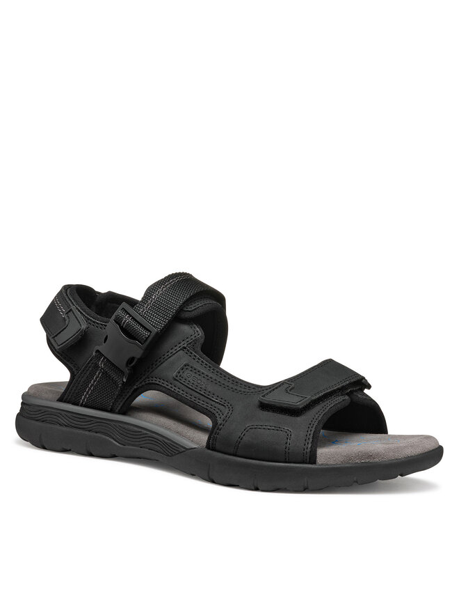 Geox Sandále Geox U Spherica Ec5 U55ELB 000EK C9999 Čierna