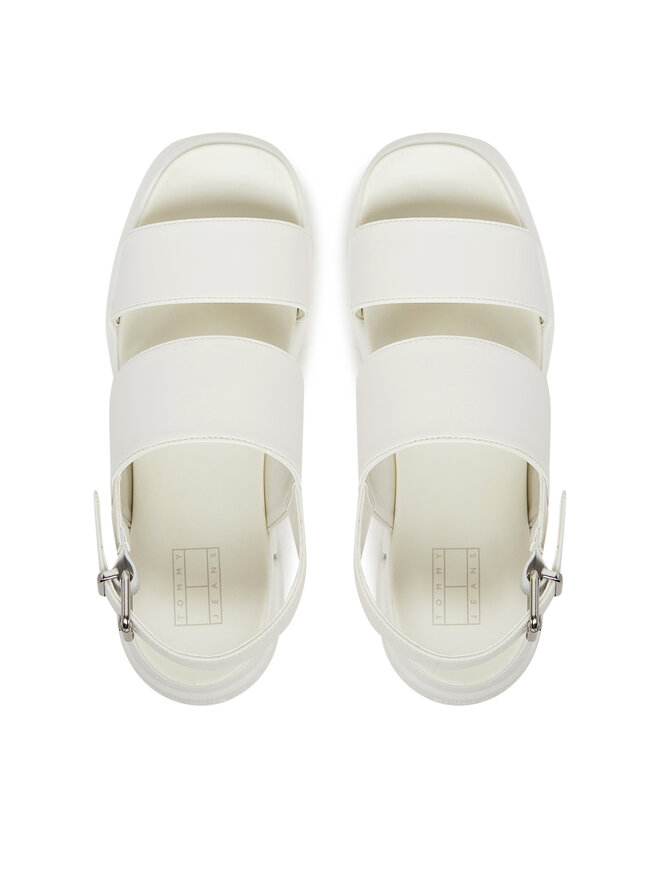 Tommy Jeans Szandál Tommy Jeans Tjw Chunky City Sandal EN0EN02750 Ekru