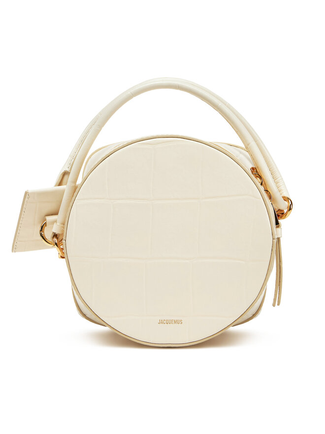 JACQUEMUS Handtasche JACQUEMUS Light Ivory 24E241BA398-3164 Écru