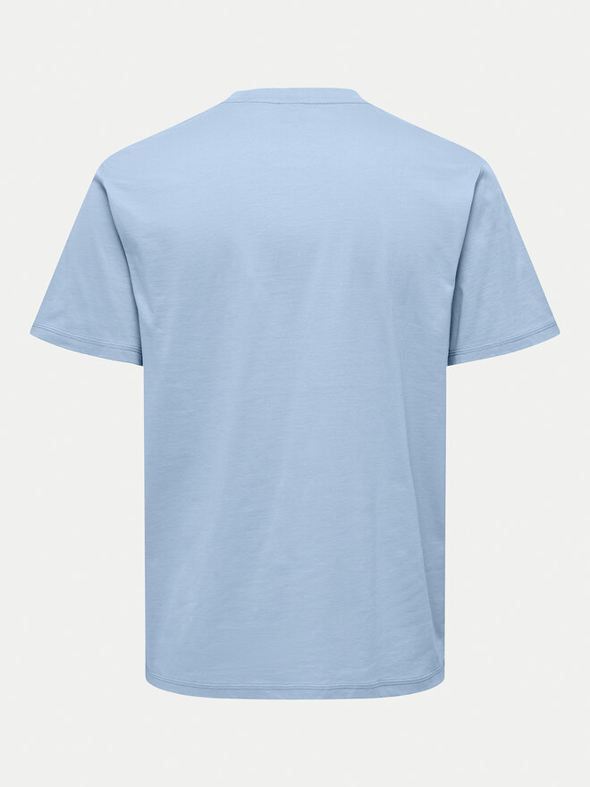 Only & Sons Only & Sons Футболка 22025208 Блакитний Regular Fit