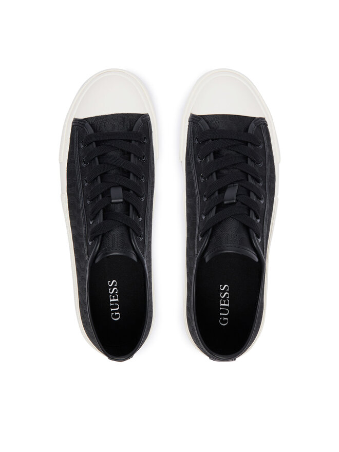 Guess Sneakers aus Stoff Guess FLTC3Y FAL12 Schwarz