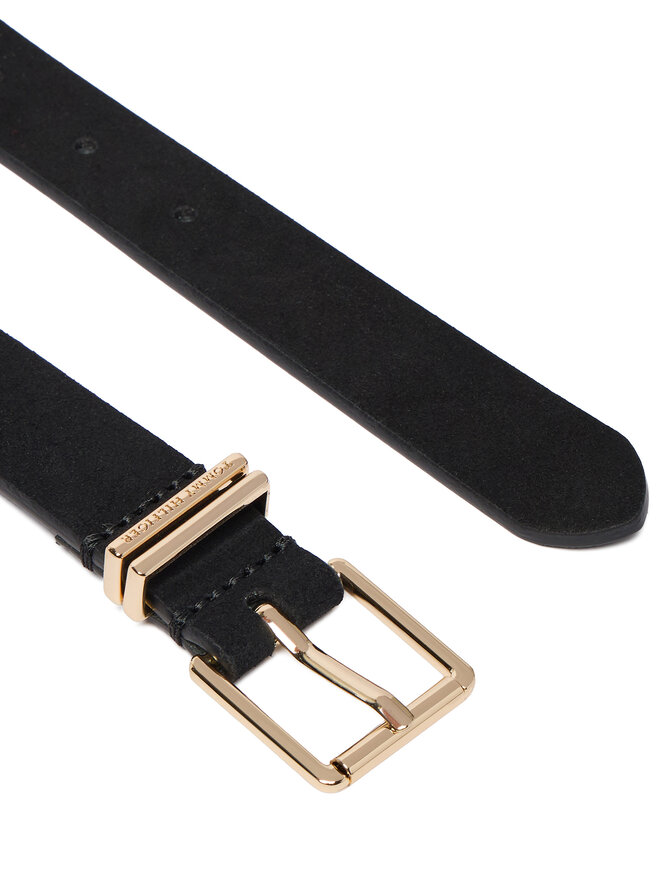 Tommy Hilfiger Gürtel Tommy Hilfiger Th Square 2.5 Nb AW0AW19143 Schwarz