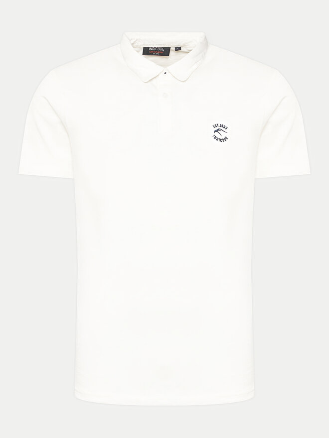 INDICODE INDICODE Poloshirt Kigan 41-039 Weiß Regular Fit