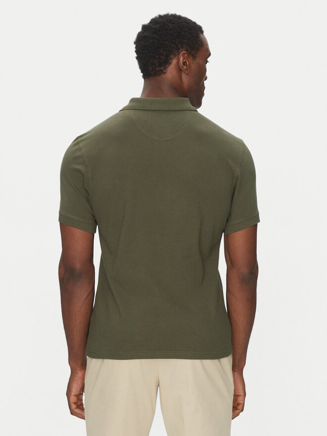 Barbour Barbour Poloshirt Original Sports MML0358OL71 Grün Tailored Fit