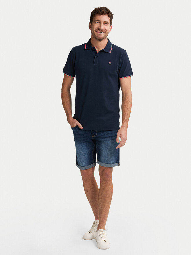 Petrol Industries Petrol Industries Polo M-ROS-POL003 Azul marino Regular Fit
