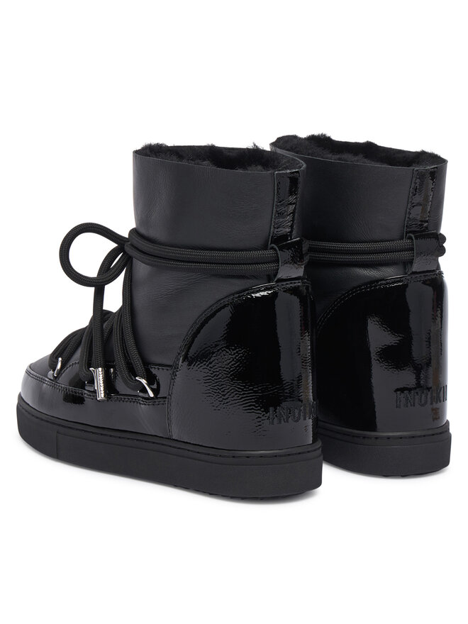 Inuikii Снігоходи Inuikii Gloss Wedge 1001.004.0052 Чорний