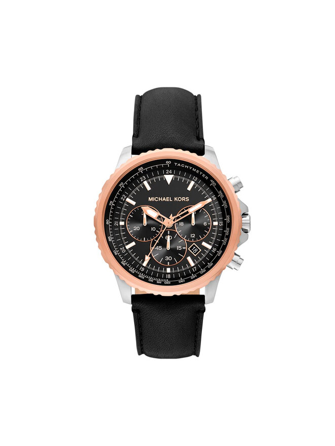 Michael Kors Uhr Michael Kors Cortlandt Chronograph MK8905 Schwarz