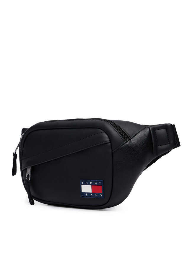 Tommy Jeans Gürteltasche﻿ Tommy Jeans Tjm Daily Pu Bumbag AM0AM14626 Schwarz