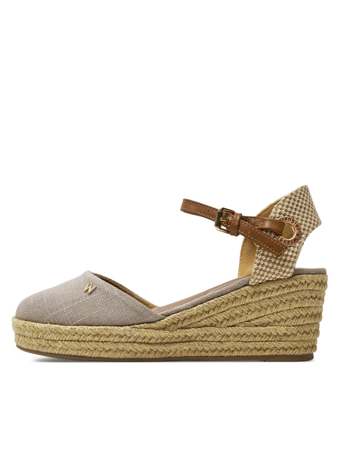 Wrangler Espadryle Wrangler Bela Women Semi Wedge 20241055 Brązowy