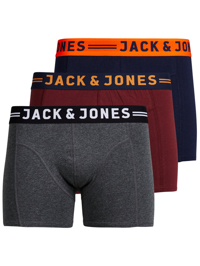 Jack&Jones Jack&Jones Σετ μποξεράκια 3 τμχ Lichfield 12113943 Έγχρωμο