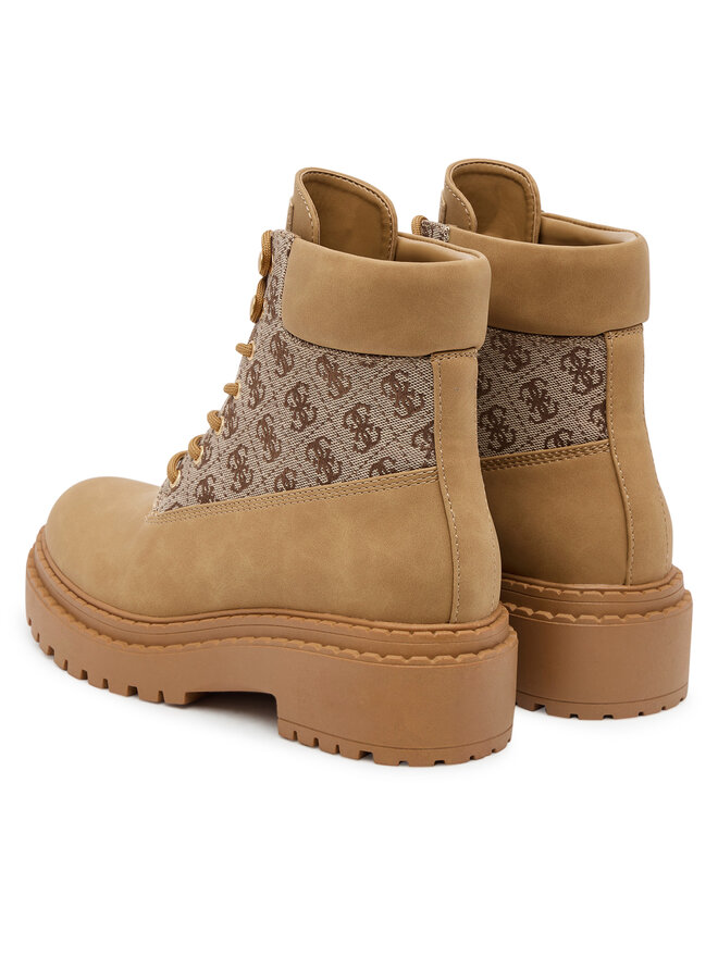 Guess Trapery Guess FLTLEA FAL10 Brązowy