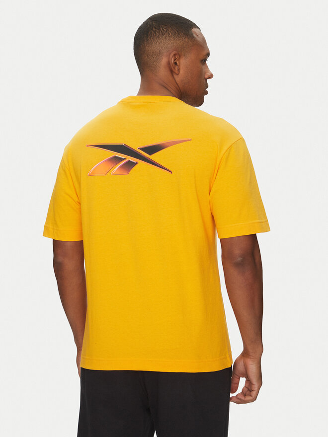 Reebok Reebok Póló 100214894 Narancssárga Regular Fit